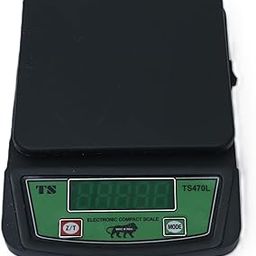 Yuvex New TS-470L,Digital Kitchen Scale, Power up 10kg x 2gm, Overload indicator, Tare function, Backlight Display Electronic Compact Scale with LCD Display,-picture-0