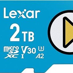 Lexar 2TB Play Blue Micro SD Card, UHS-I, C10, U3, V30, A2, 4K, Up to 160MB/s microSDXC Memory Card, Expanded Storage for Nintendo Switch, Gaming Devices, Smartphones, Tablets (LMSPLBL002T-BNNNU)-image-46