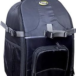 ALFASIYA® Waterproof DSLR Backpack for Video Digital SLR/DSLR Camera Bag Lens Accessories Carry Case for All Camera Bags & Others(Black)-35