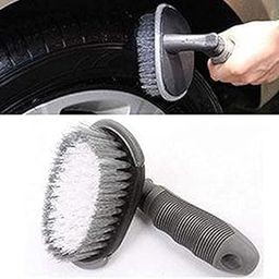 PT- Car Tire Cleaning Brush Scrubber with Antislip Handle Multi-Functional Tyre Wheel Rim Hub Washing Cleaner Brush.-13