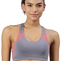 Women's Medium Impact Sports Bra with Removable Cookie pad and Racer Back Styling_Workout Bra-image-16