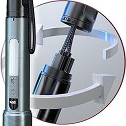 WARSUN White Laser Multifunctional Zoomable LED Flashlight, 1000 Lumens High Beam with Long Battery Life and Mobile Power Bank. Suitable for Home, Outdoor, Hiking, and Emergency Use.-34