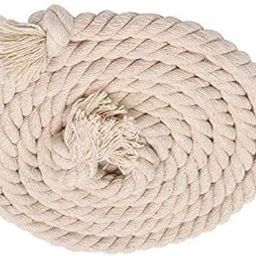 Tug of War Cotton Rope Standard Sports Twisted Rope 16MM/19MM Thickness (19 MM, 20 Meter)-image-83