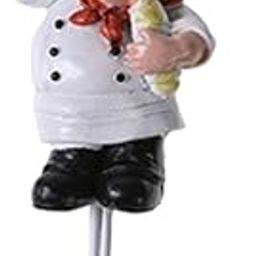 HEAVENGLOW Kitchen Cartoon Chef Style Resin Storage Wall Hanger Hook Bath Towel Rack #2-20