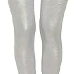 Women's Shimmer Lycra Stretchable Churidar Legging (Silver, Free Size)-image-63