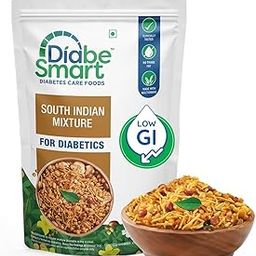 DiabeSmart Diabetic Snacks Mixture (250g) | Tested for 50% Better Blood Sugar Level | Sugar Free Healthy Snacks | South Indian Style Diet Namkeen | Healthy and Tasty Diabetes Food Products-image-35
