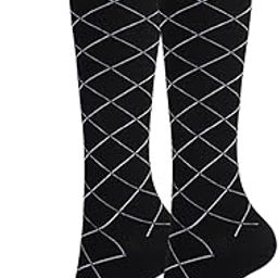 Ubervia Sports Socks Athletic Stockings Outdoor Fitness Breathable Quick Dry Socks Shin Splints Calf Pressure Support for Running Cycling Mountaineering Marathons//-image-96