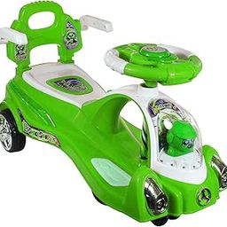 trikes for Kids Twister Magic Car Tricycle| Best in Segment for Kids| Strong & Durable Swing Car Ride on Musical | ISI Certified as per International Standards (Green)-image-39