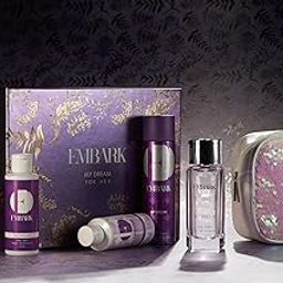EMBARK My Dream Premium Gift Set of 5 | Diwali Gift for Women | My Dream Women Perfume + Shower gel + Facewash + Deodorant + Pouch | Luxury Gifting Kit for Women-19