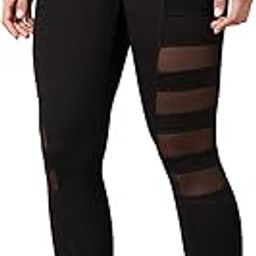 Women's Gym Wear Skinny Tights | Track Pants With Mesh Insert & Side Pockets : Ideal For Active Wear, Yoga & Workout - The Ultimate Gym Pants For Women & Girls((9600)-image-26