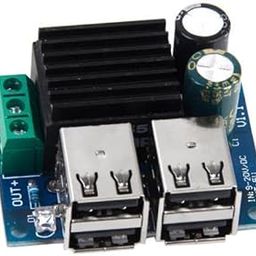 UJEAVETTE 4xDC 9V 12V 18V 20V to 5V 30W 6A Step Down 4-USB Port Step-down Module-image-75
