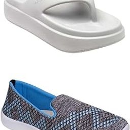 Extra Soft Classic Casual wear with Flexibility Technology Flats Combo for Women's/Girl's(6108-1544)()-image-90