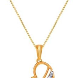 p.c. chandra jewellers Gold and Diamond Pendant for Women-picture-12