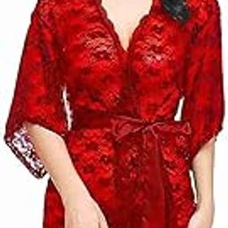 CLOXY Women's Babydoll Sleepwear Lingerie Night Dress for Women Nightwear Honeymoon Ladies Dresses-image-7