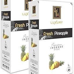 Zed Black Luxury - Pineapple Incense Sticks - Pack of 2 (Total 24 Small Packets) - Fragrance Sticks-picture-30