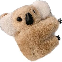 Plush Koala Hair Clips | Cute Fancy Hair Barrettes for Women Girls | Stylish Soft Plush Hairpins | Perfect for Party Wedding Daily Accessories-image-0