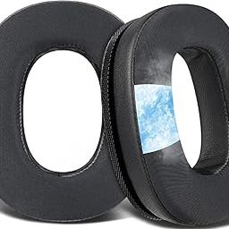 Cooling Gel Replacement Ear Pads Cushions for Marshall Monitor2/MonitorII Over-Ear Headphones (Do Not Fit Monitor), Earpads with Noise Isolation Foam - Black-image-3