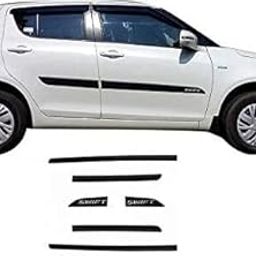 SHOPONE CAR Door Side Beading Black for Maruti Suzuki Swift ZXI/Swift ZXI AMT/Swift ZXI Plus-24