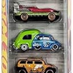 Hot Wheels Car 2025 HW Getaways Pack of 5 (Hover Storm, Classic Nomad, RV There Yet, Rockster, Cockney Cab II) Multi - Color-image-94