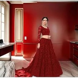 BridalLehenga WeddingLehenga Style - 359 for Womens Multicolour-image-3