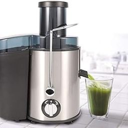PAUL SONS Hospitality Silver Crest Juice Extractor 1500-W Stainless Steel Juicers Electric Juice Extractor Fruit Drinking Machine Household Grinder Mixer Fruit Juicer (Pack of 1Pc)-image-8