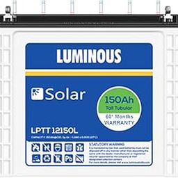 Luminous Solar LPTT 12150L 150 Ah @C10, Recyclable Tall Tubular Inverter Battery for Home, Office & Shops (Blue & White)-picture-14