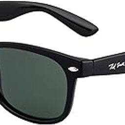 ted smith Men'S Women'S Polarized Green Lens Black Sunglasses-picture-3