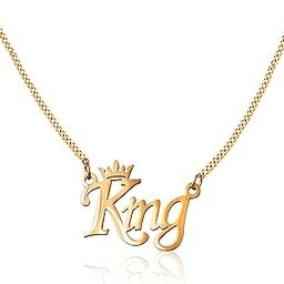 Valentine King Pendant for Men Boys boyfriend Pendants for Men Pendent with Chain Stainless Steel locket Pendant Chain for Men Jewellery Men Birthday Gift gents Anniversary Gift for Husband-picture-28