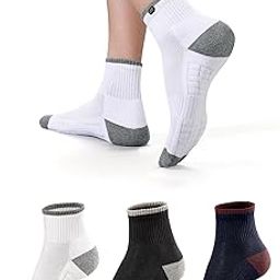 Men's Cotton Sports Socks | High Ankle Length | Odour-Free & Anti-bacterial | Cushioned Base | Available in Combo Packs-picture-15