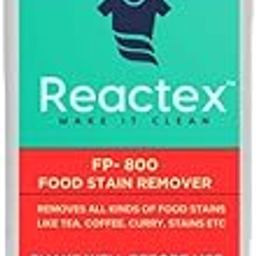 Reactex FP-800 Food Stain Remover – Tea, Coffee, Curry & Food Stains Cleaner for Fabric – 500g | Industrial Use Only-image-84