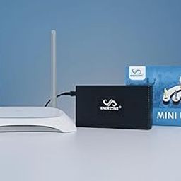 ENERZONE Mini UPS for WiFi Router with Cable | Power Backup for Routers | Up to 5 Hours Backup | Compact Portable WiFi Router UPS for Power Cuts-3