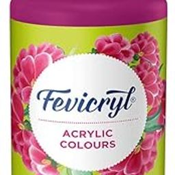 Fevicryl Acrylic Colour Deep Brillant Purple, 500ml, Art & Craft Paint, DIY Paint, Rich Pigment, Non-Craking Paint for Canvas, Wood, Leather, Earthenware, Metal | Ideal for hobbyists, Artists-image-26