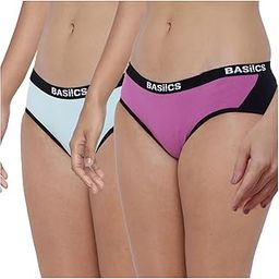 Picante Spicy Hipster Panty for Women Combo Pack | Cotton Hipster Panties Underwear for Women Pack of 2-image-1