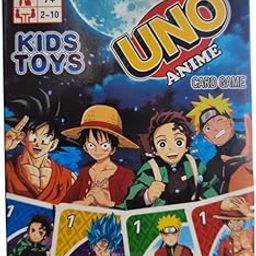 TINYKAD U.N.O Anime Card Game for Kids of Age 7+ & Adults (108 Cards) | Playing Card Game (2-10 Players) for Family & Friends | Family Fun Game Ideal for Parties, Travel & Gatherings.-25