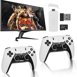 BKN M22 v2.5 Retro Gaming Console – Wireless Controller, 30,000+ Games, 1080P HD, 64GB Storage, TV Stick for All Ages | Old School Station Video-Game HD Console Built in 30K+ Game HDMI Output TV-15