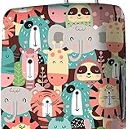 Nasher Miles Polyester 65 cm (24 Inch) Medium Protective Luggage Cover - Zoology-image-1