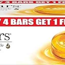Pears Pure & Gentle Soap Bar (Buy 4 get 1 free) - With Glycerin for Soft, Glowing Skin & Body, Paraben-Free Body Soaps For Bath-9
