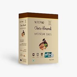 NUTS'MOR NUTRITION BAR(CHOCO ALMOND) Energy Bars, Zero Trans Fats & Goodness of Honey: Pack of 6x 35g (Choco Almond)-image-37