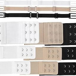 Meadawgs®Women Bra Extenders 3 Hooks 2 of Hooks Comfortable Adjustable Bra Straps Holder|Clothing, Shoes & Accessories | Womens Clothing | & Sleep |3 Women Bra Extenders 3 Hook-1
