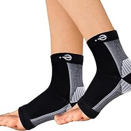 Neuropathy Pain Relief Cooling Compression Socks for Men & Women - Ecosync Ortho Bamboo Cotton Nano, Copper, Black, Best Rated, Open Toe, Injury Recovery.-6