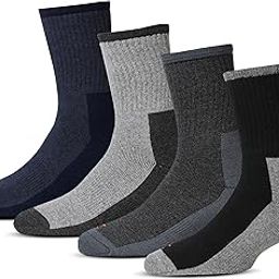 Woolen Socks For Men, Warm Winter Wear Thermal Socks, Pack of 4 Pairs, Free Size,Multicolored-image-55