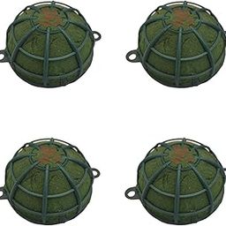 3A FEATURETAIL Floral Foam for DIY Car Decoration or Small Table/Wall Floral Arrangements. Auto Deco with Adhesive for Car/Table Bouquet Making. (Green, 10 Cm X 8 Cm, Pack of 4pc)-5