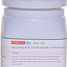 Himedia M539-100g MacConkey Broth (Double Strength) w/Neutral Red-26