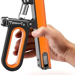 Fitness Scout Hand Grip Exerciser Forearm Grip Exerciser Rotary Adjustment Men Women Automatic Counting Hand Grip Exerciser Hand Grippers for Workout-image-82