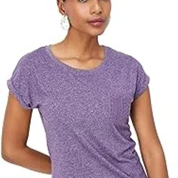 max Women's Solid Regular Fit T-Shirt-picture-21