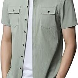 Men Shirt|| Shirt for Men|| Casual Shirt for Men (Double Pocket Black)-image-0