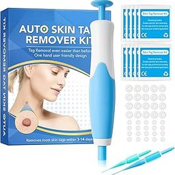 Wart Removal Machine, Skin Label Removal, Skin Tag Removal, for Home Use, Salon Use, ABS+PP+Silicone, Equipped with 40 Removal Bands and 10 Cleaning Wipes, Suitable for Warts Ranging From 2mm to 8mm-image-16