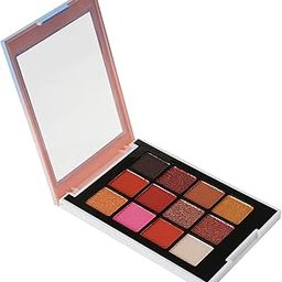 Glam21 Color School Eyeshadow Palette | 12 Highly Pigmented Shades | Smudge proof | Seamless Blending| Long-Staying | 10 gm - Shade-01-image-22