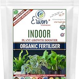 Erwon® Indoor Plant Growth, Booster, Premium Essential Powerful Organic Fertiliser for all Indoor Plants, with Charged Micro-organism and ++ Micronutrients (400 gm)-image-30