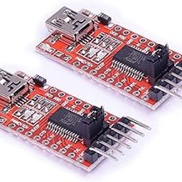UG LAND INDIA (2Pcs) FT232 FT232RL 3.3V 5.5V Module USB to TTL Serial Adapter Module for UNO Mini Port USB to Serial Interface Module (Pack of 2) CYT1007-image-44